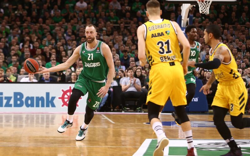 eurolyga gyvai alba zalgiris