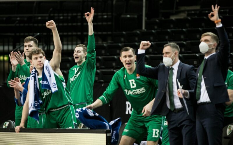 eurolyga gyvai zalgiris bayern