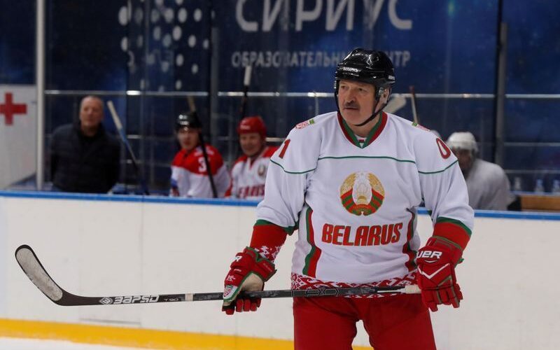 Lukašenka netenka pasaulio čempionato