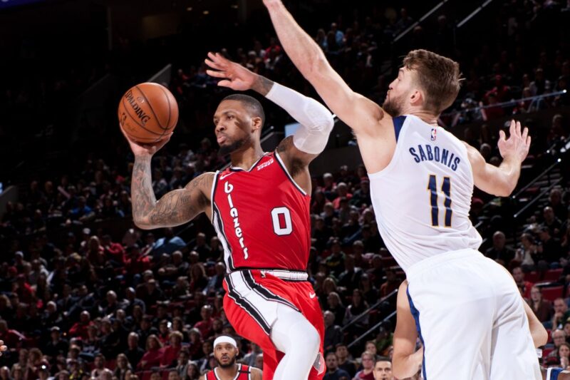 "Pacers" pasiekė pergalę Portlande