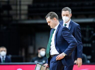 Martinas Schileris komentavo komandos būseną