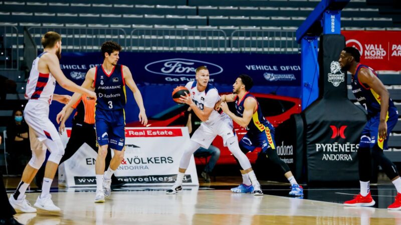 „Baskonia įveikė „MoraBanc"