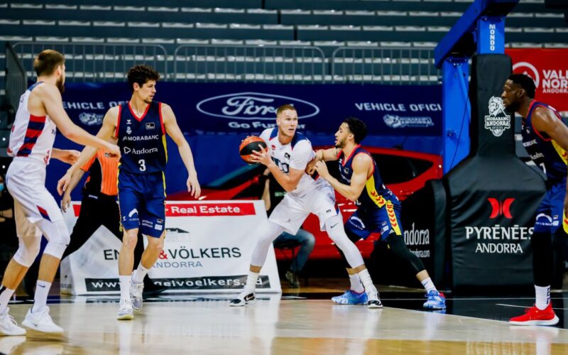 „Baskonia įveikė „MoraBanc"