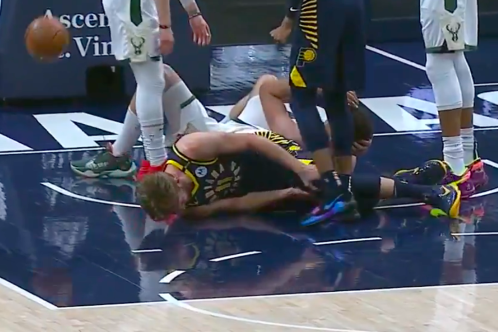 Sabonis patyrė traumą