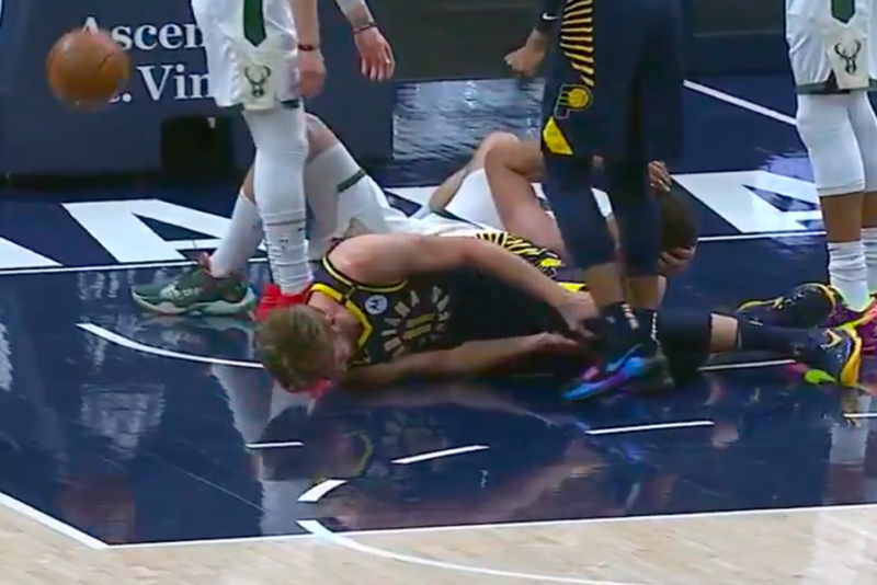 Sabonis patyrė traumą