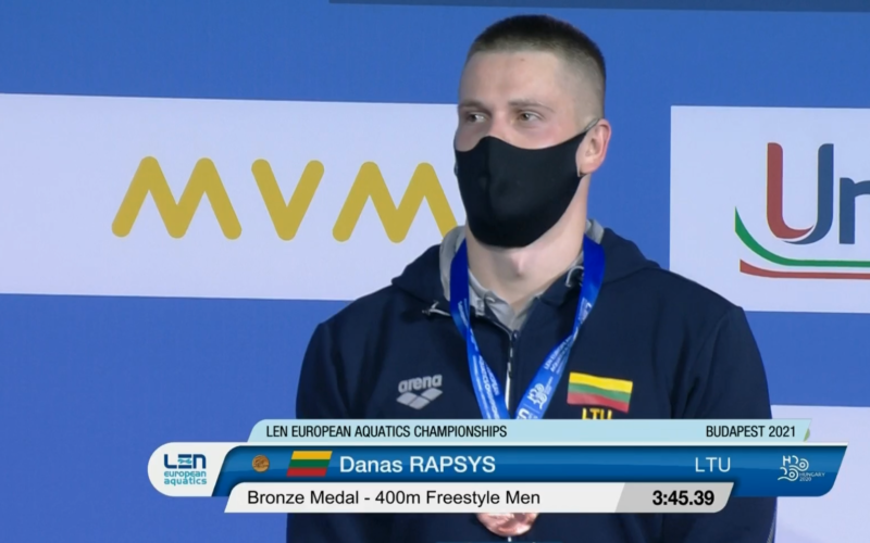 Danas Rapšys laimėjo bronzos medalį