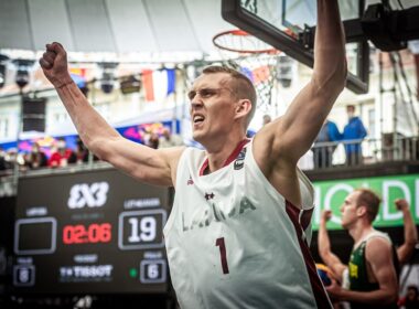 Latviai eliminavo lietuvius