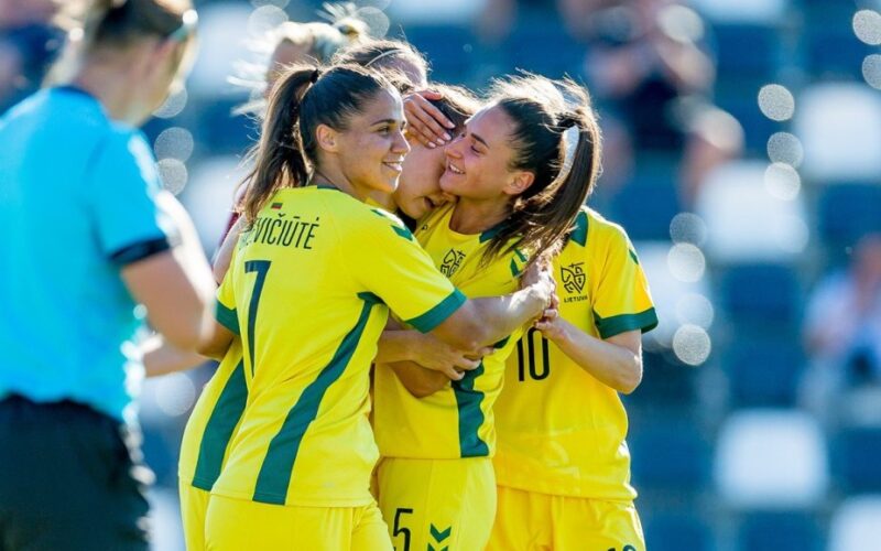 Lietuvos moterų futbolo rinktinė Baltijos taurės finale