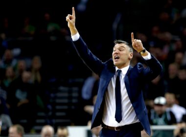Sarunas Jasikevicius su "Barcelonos ekipa tapo Ispanijos lygos čempionais