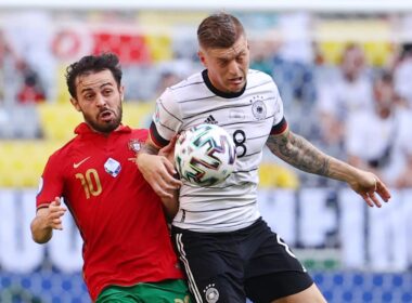 Vokiečiai sensacingai įveikė portugalus