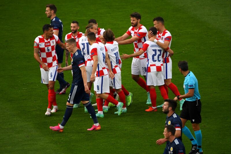 Kroatijos rinktinė spėjo į nuvažiuojantį Euro čempionato traukinį