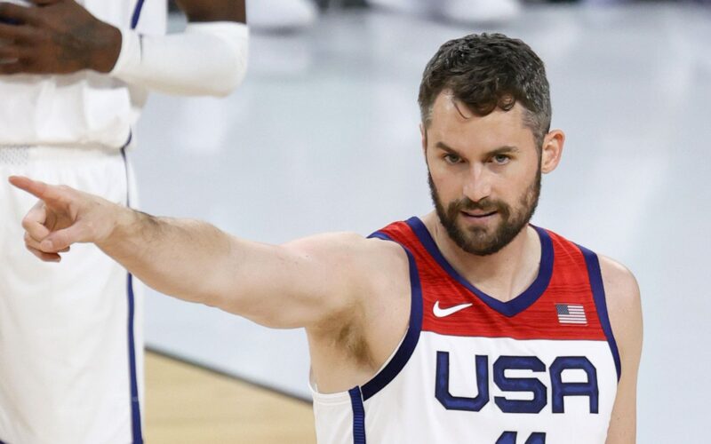 Kevinas Love'as į Tokyo olimpinėse žaidynėse nedalyvaus