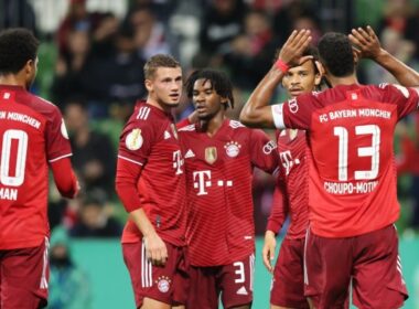 Bavarų milžinai pervažiavo Brėmeno mažylius