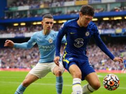 "Manchester City" svečiuose įveikė Londono "Chelsea" futbolininkus