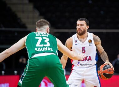 M. jamesas žais su D. Motiejūnu