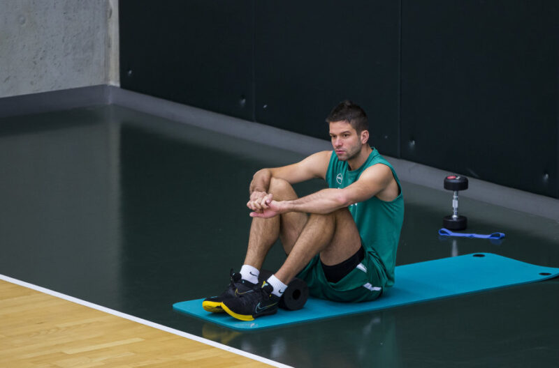 Prieš rungtynes su "Tofas" kauniečiai neteko M.Kalniečio