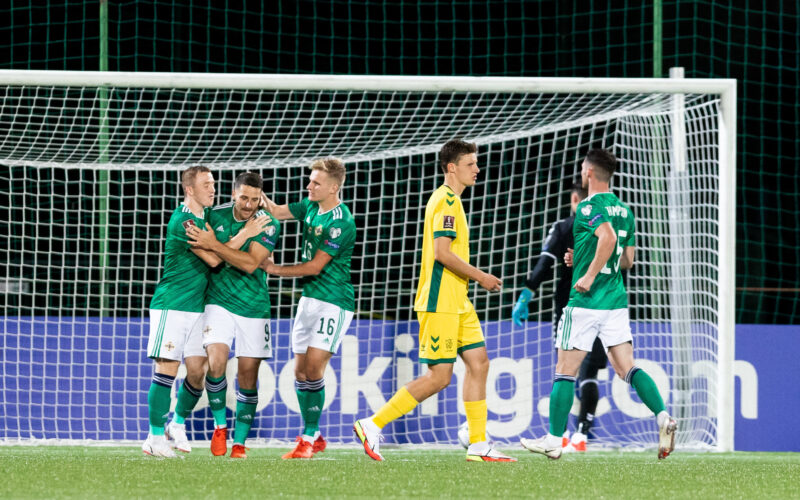 Šiaurės airių triumfo akimirka