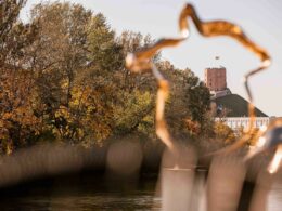 Meno skulptūra „Sugautas vėjas"