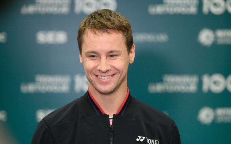 Ričardas berankis susilaukė pirmagimio