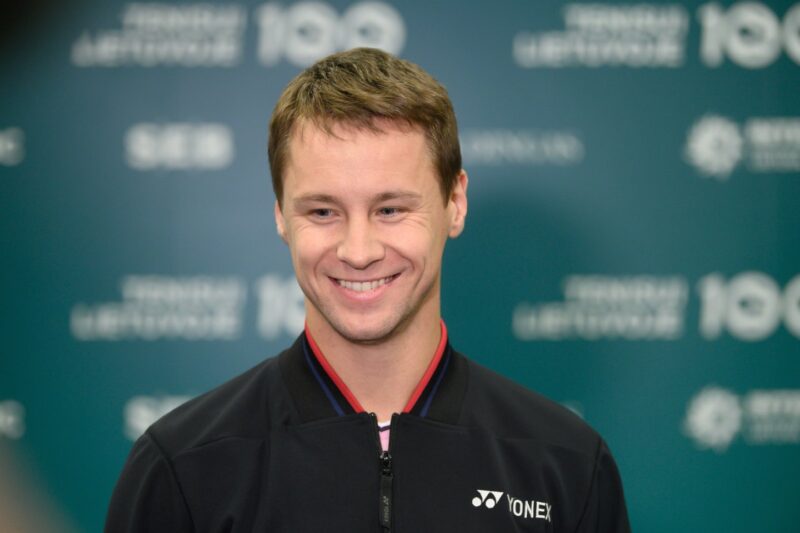 Ričardas berankis susilaukė pirmagimio