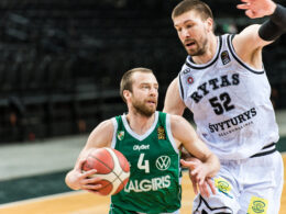 Akimirka iš „Žalgirio" ir „Ryto" dvikovos praėjusiame sezone