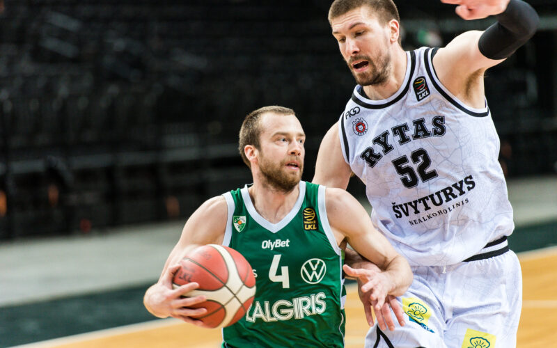 Akimirka iš „Žalgirio" ir „Ryto" dvikovos praėjusiame sezone