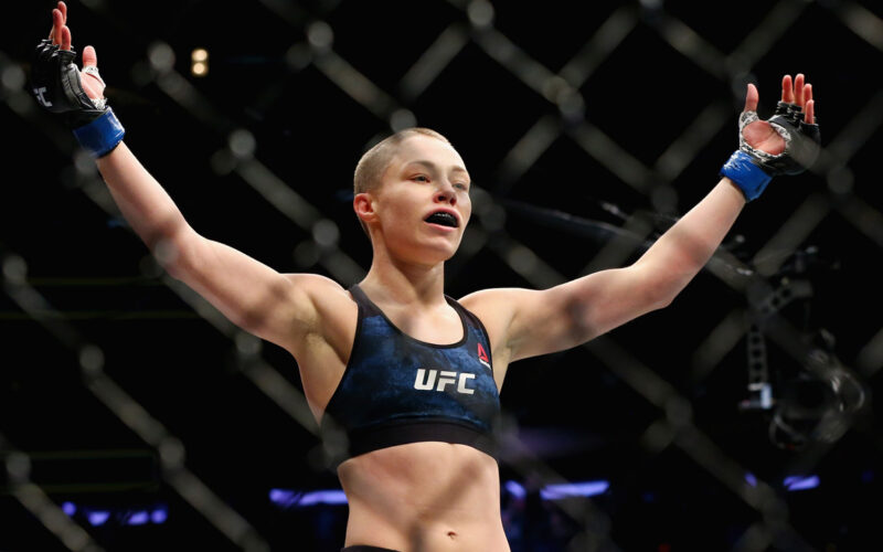 R.Namajunas apgynė pasaulio čempionės diržą