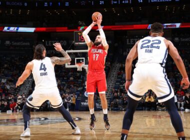 "Pelicans" su J.Valančiūnu priešakyje nutraukė varginančią nesėkmių seriją