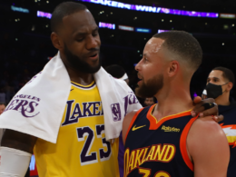 S. Curry ir L. James