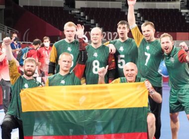 Triumfo Tokijuje akimirkos