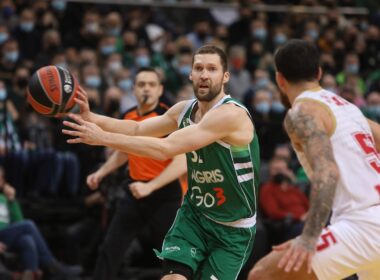 J. Strelnieks prieš Monako ekipą žaidė puikiai